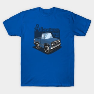 Light Blue Adventurer - 1972 T-Shirt